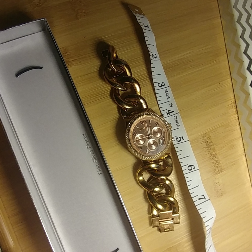 Michael Kors gold plates watch